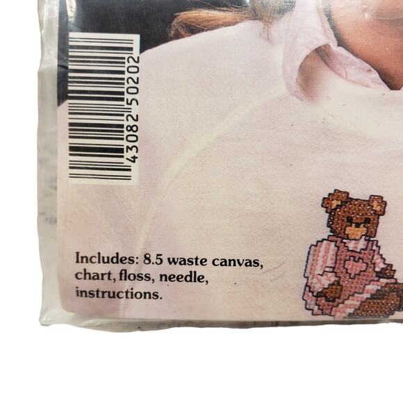 Stitch a Shirt Counted Cross Stitch Kit Vintage Banar Designs Woolworth - Picture 5 of 6